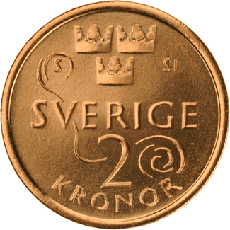 2-krona, baksida