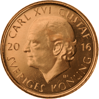 1-krona, framsida