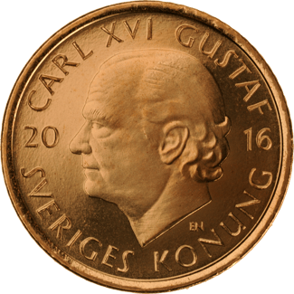 2-krona, framsida