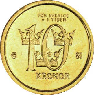 10-krona, baksida