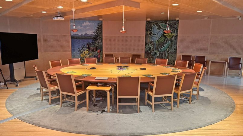 Riksbanksfullmäktiges och direktionens sammanträdesrum