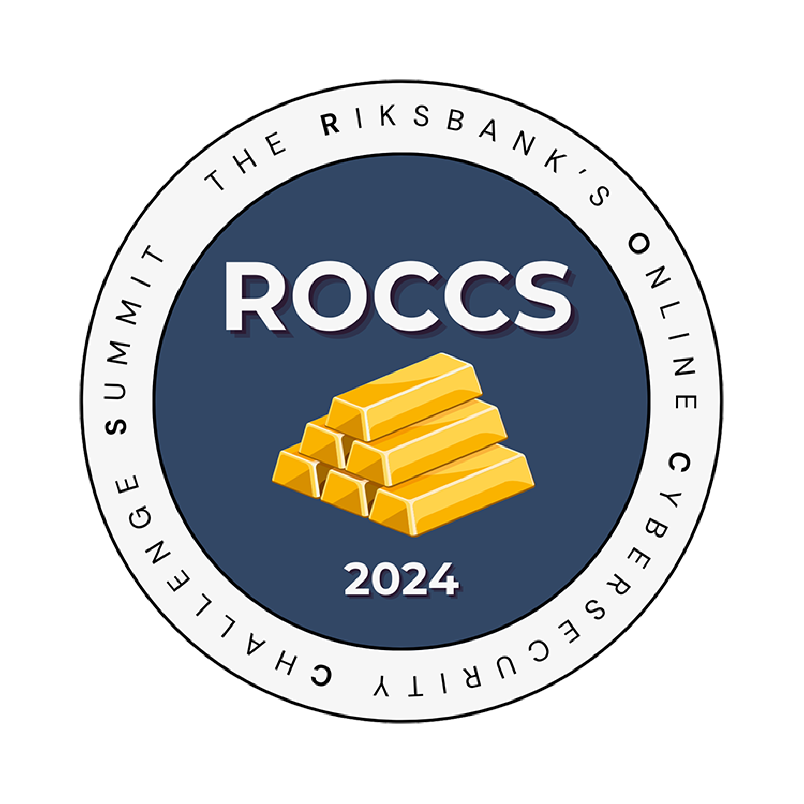 Logga, The Riksbank’s Online Cyber security Challenge Summit (ROCCS)