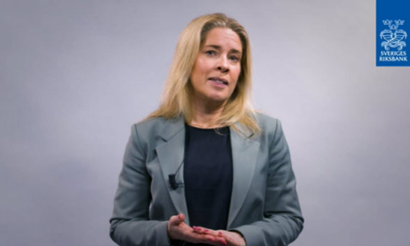 Aino Bunge, klipp ur filmen om inflationsmålet