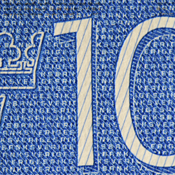 100-kronorssedel minitext fram