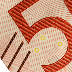 500-kronorssedel taktilt märke fram