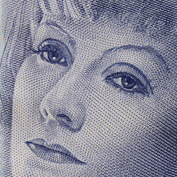 100-kronorssedel koppartryck fram