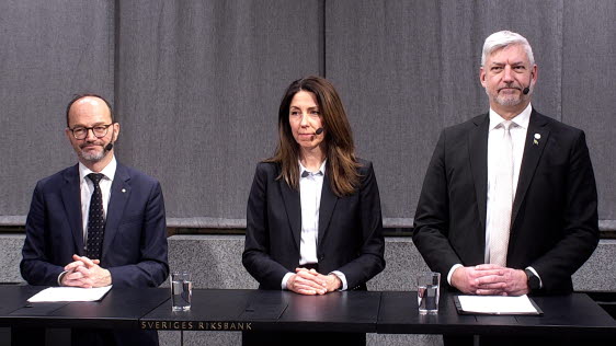 Presskonferens: Anna Seim ny vice riksbankschef