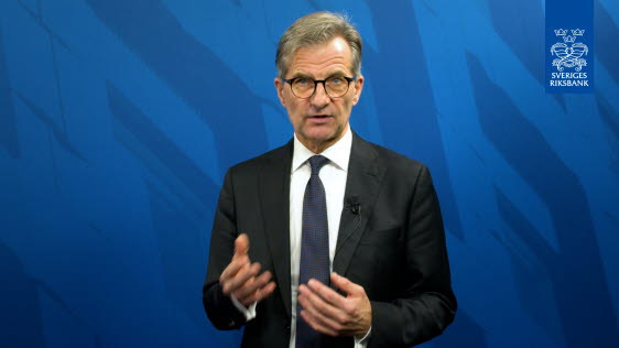 Styrräntan kvar på 1,75 procent - hör riksbankschefen motivera beslutet