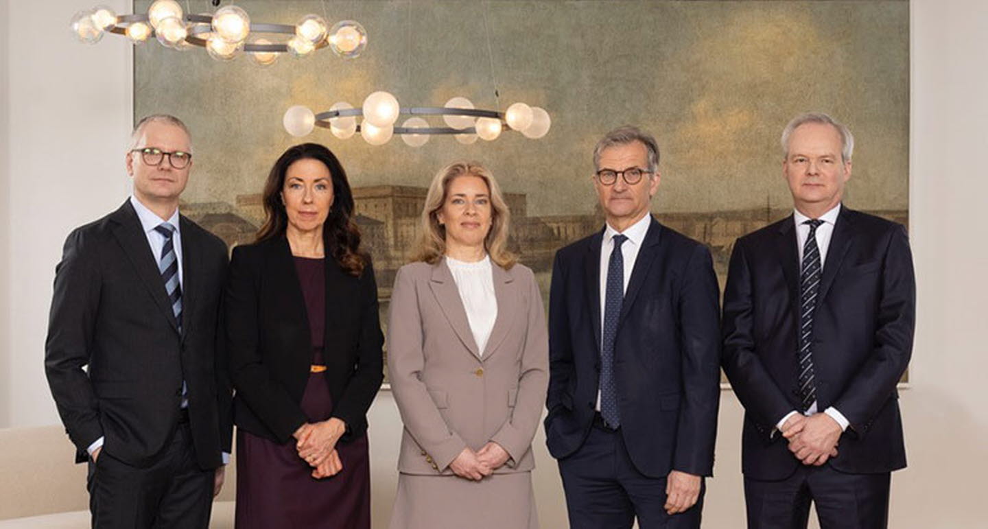 Riksbankens direktion 2026.