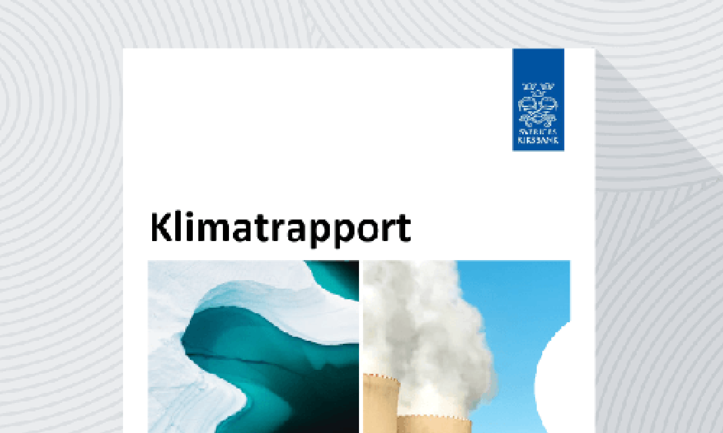 Omslag Klimatrapport