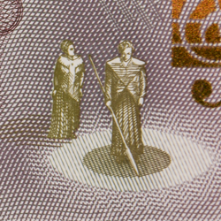 500-kronorssedel Valkyria fram