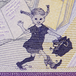 20-kronorssedel motiv pippi fram