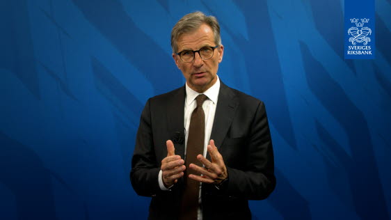 Riksbankschefen om räntebeskedet i maj 2025